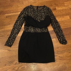black and gold dress!